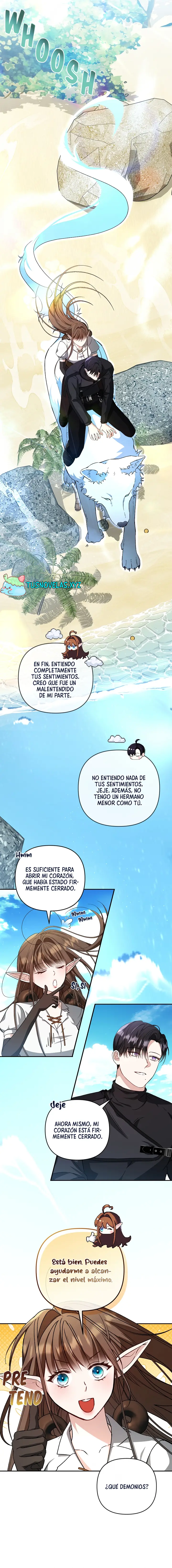 La relación simbiotica entre un novato y un veterano capítulo 2, página 8