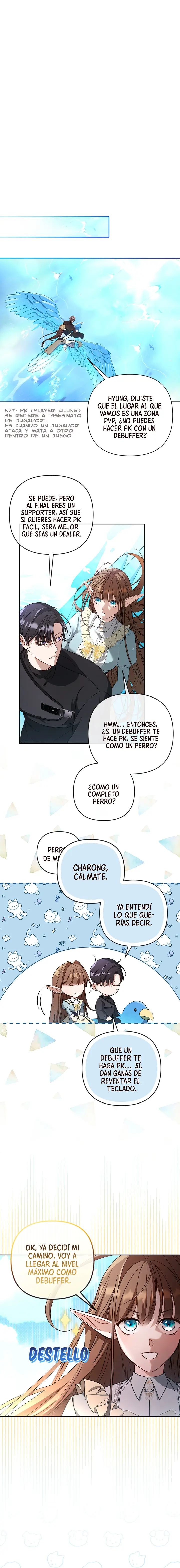La relación simbiotica entre un novato y un veterano capítulo 3, página 1