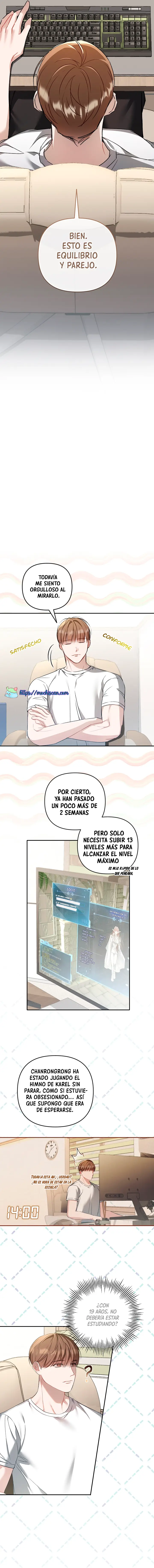 La relación simbiotica entre un novato y un veterano capítulo 4, página 9