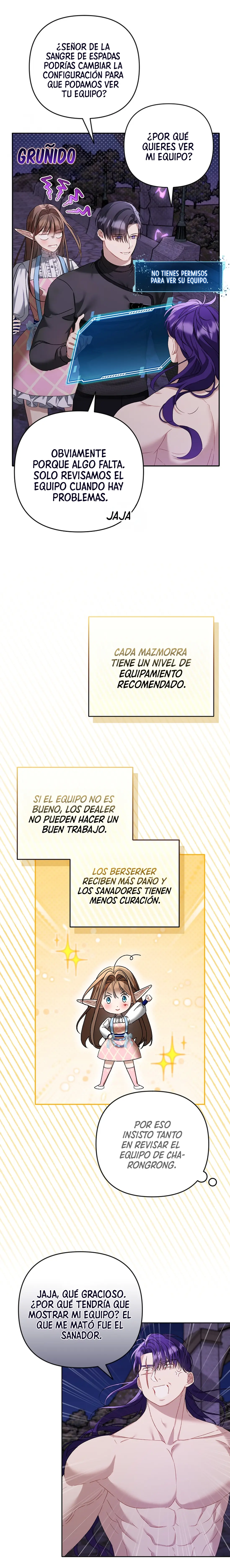 La relación simbiotica entre un novato y un veterano capítulo 7, página 11