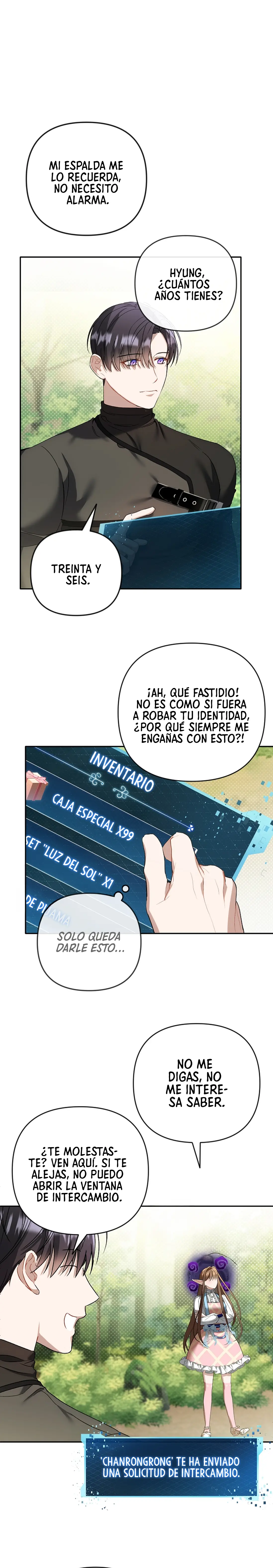 La relación simbiotica entre un novato y un veterano capítulo 7, página 21