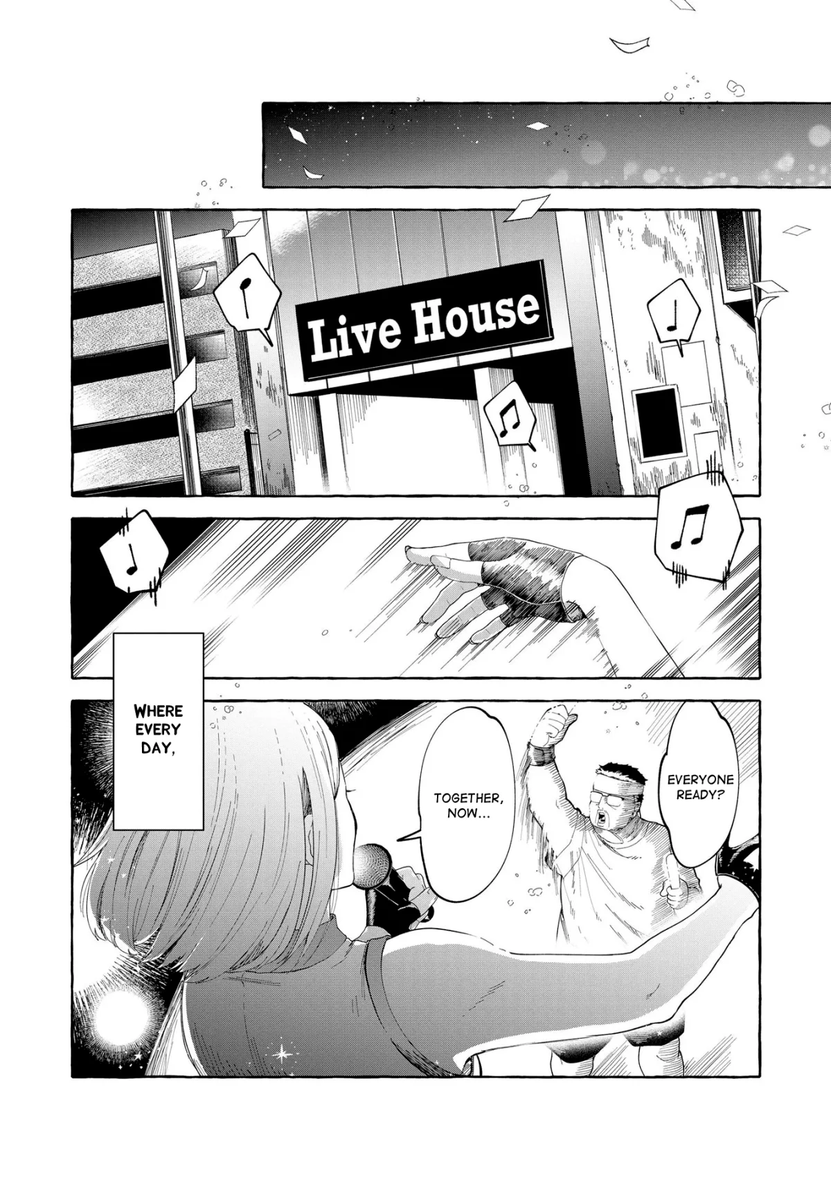 Oni Ure Idol ga Kyou mo Watashi wo Oshitekuru capítulo 1, página 2