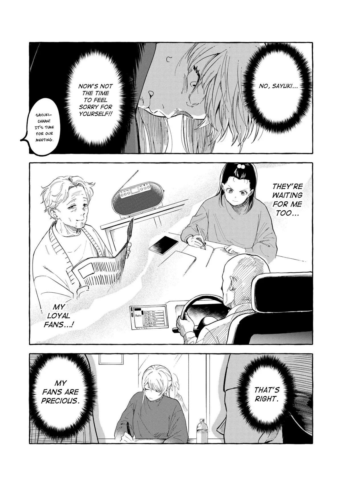 Oni Ure Idol ga Kyou mo Watashi wo Oshitekuru capítulo 1, página 9