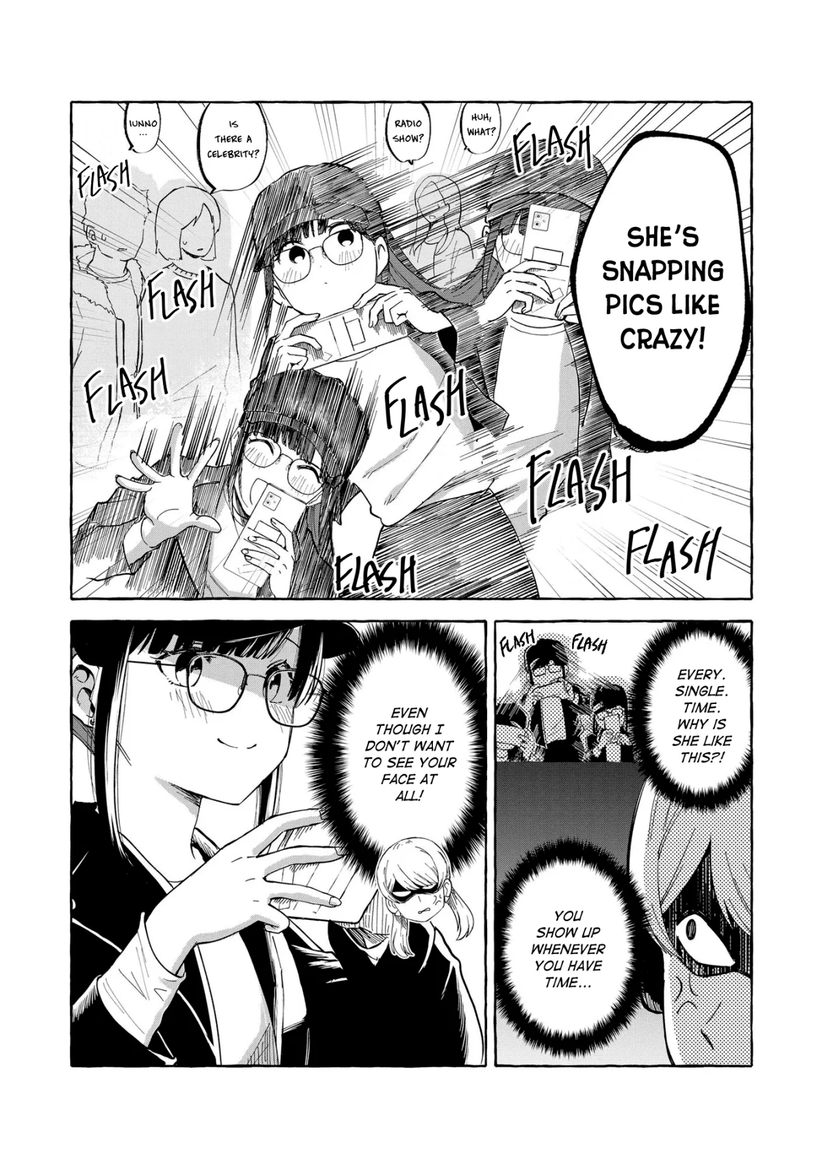Oni Ure Idol ga Kyou mo Watashi wo Oshitekuru capítulo 1, página 14