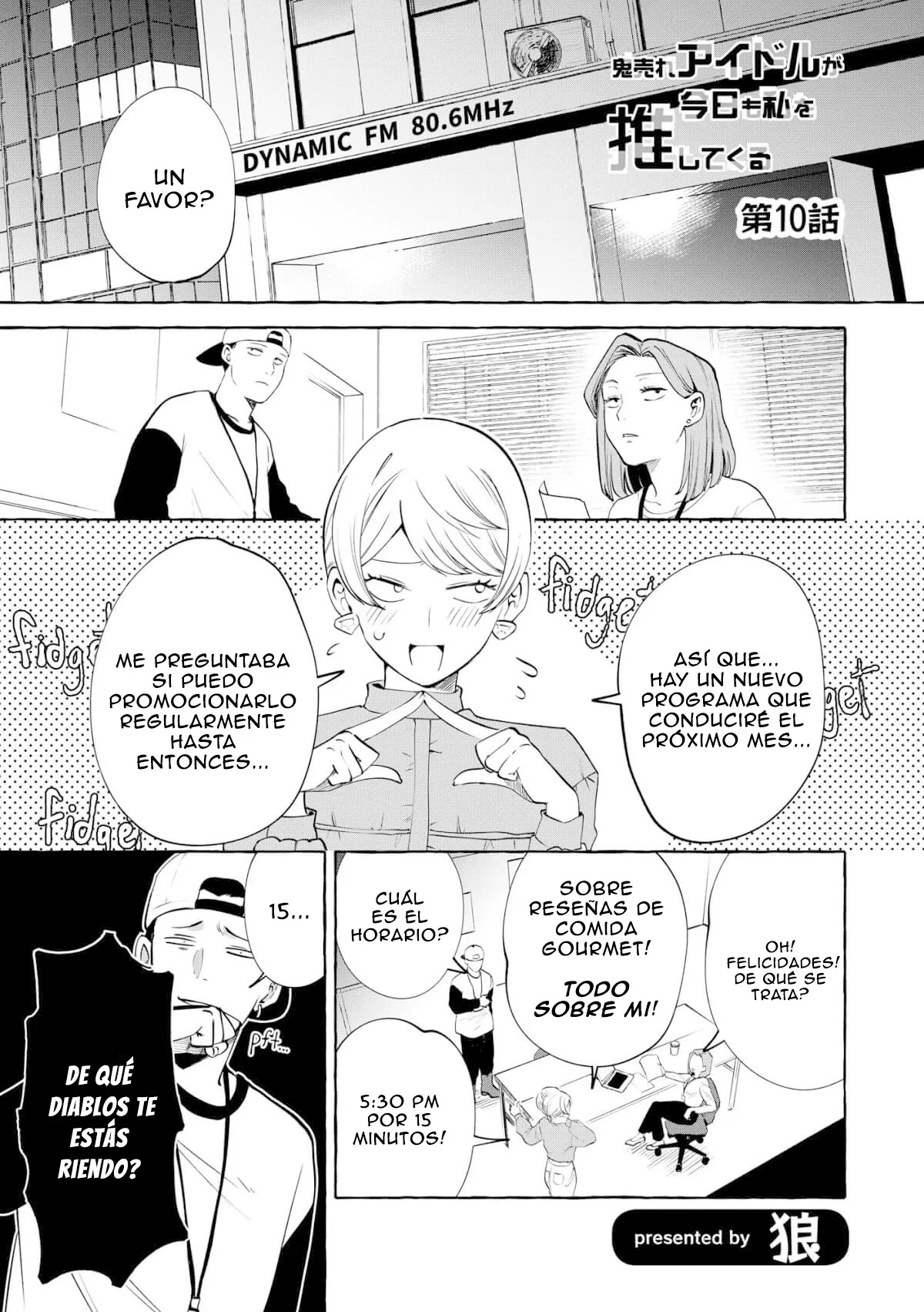 Oni Ure Idol ga Kyou mo Watashi wo Oshitekuru capítulo 10, página 1