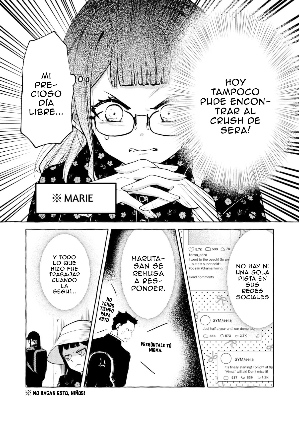 Oni Ure Idol ga Kyou mo Watashi wo Oshitekuru capítulo 10, página 4