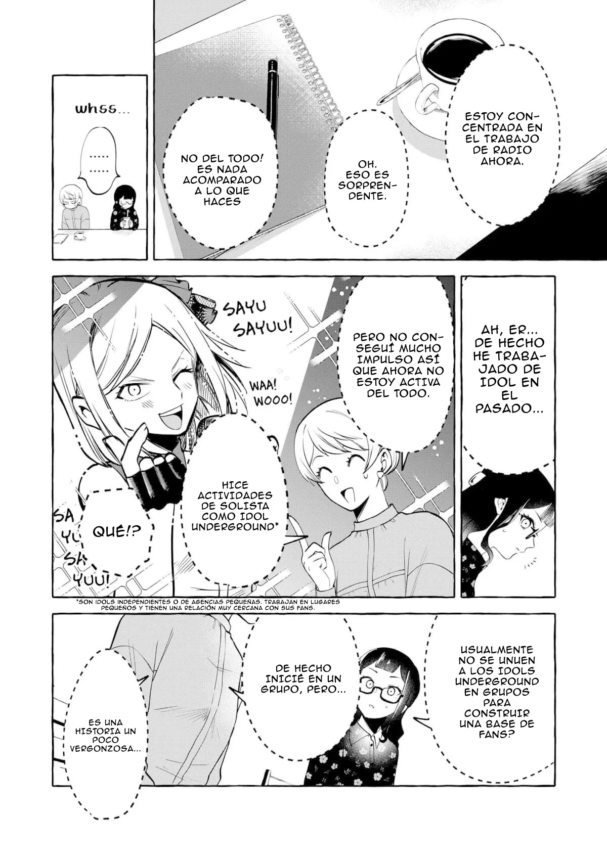 Oni Ure Idol ga Kyou mo Watashi wo Oshitekuru capítulo 10, página 11