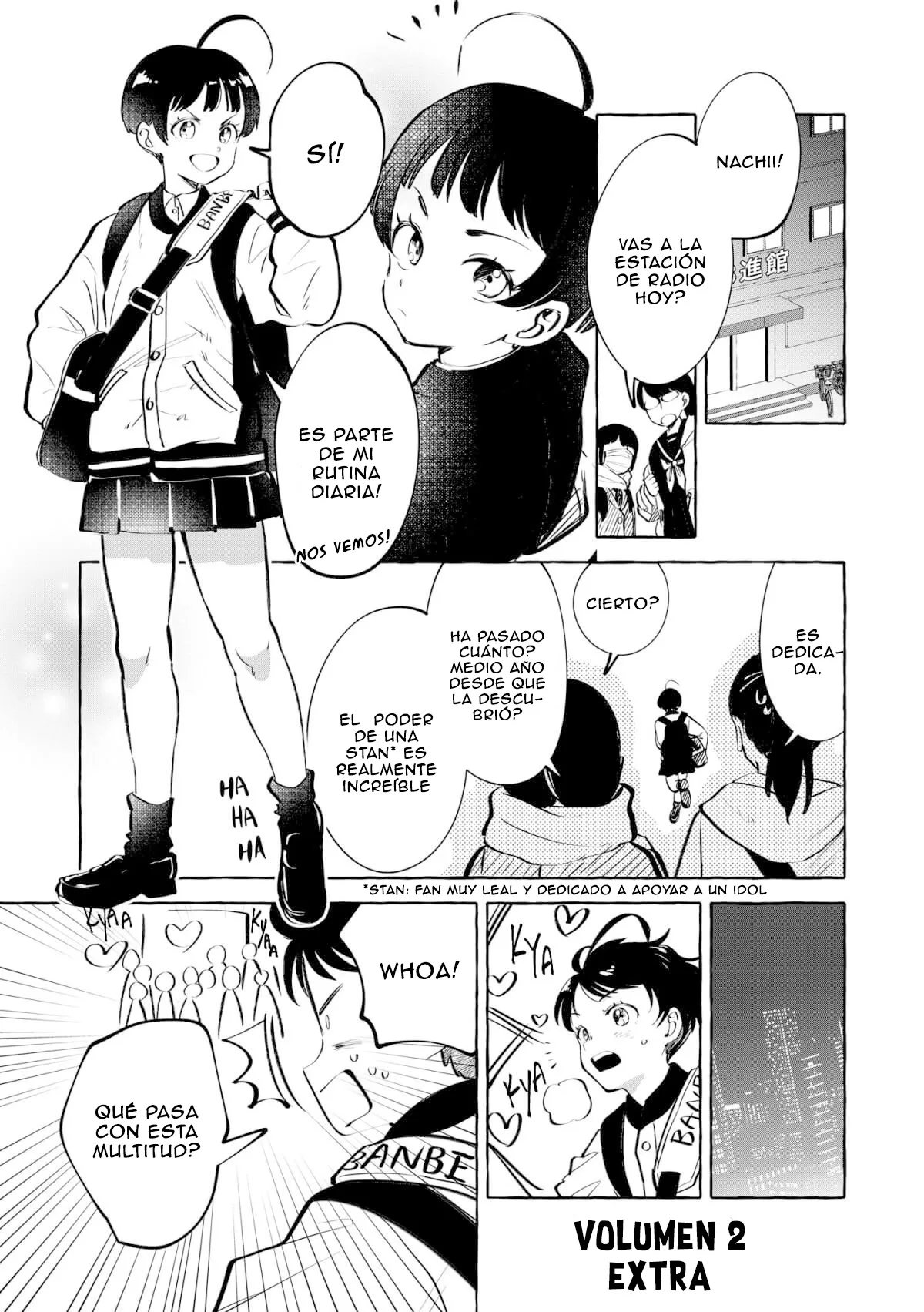 Oni Ure Idol ga Kyou mo Watashi wo Oshitekuru capítulo 12.1, página 2