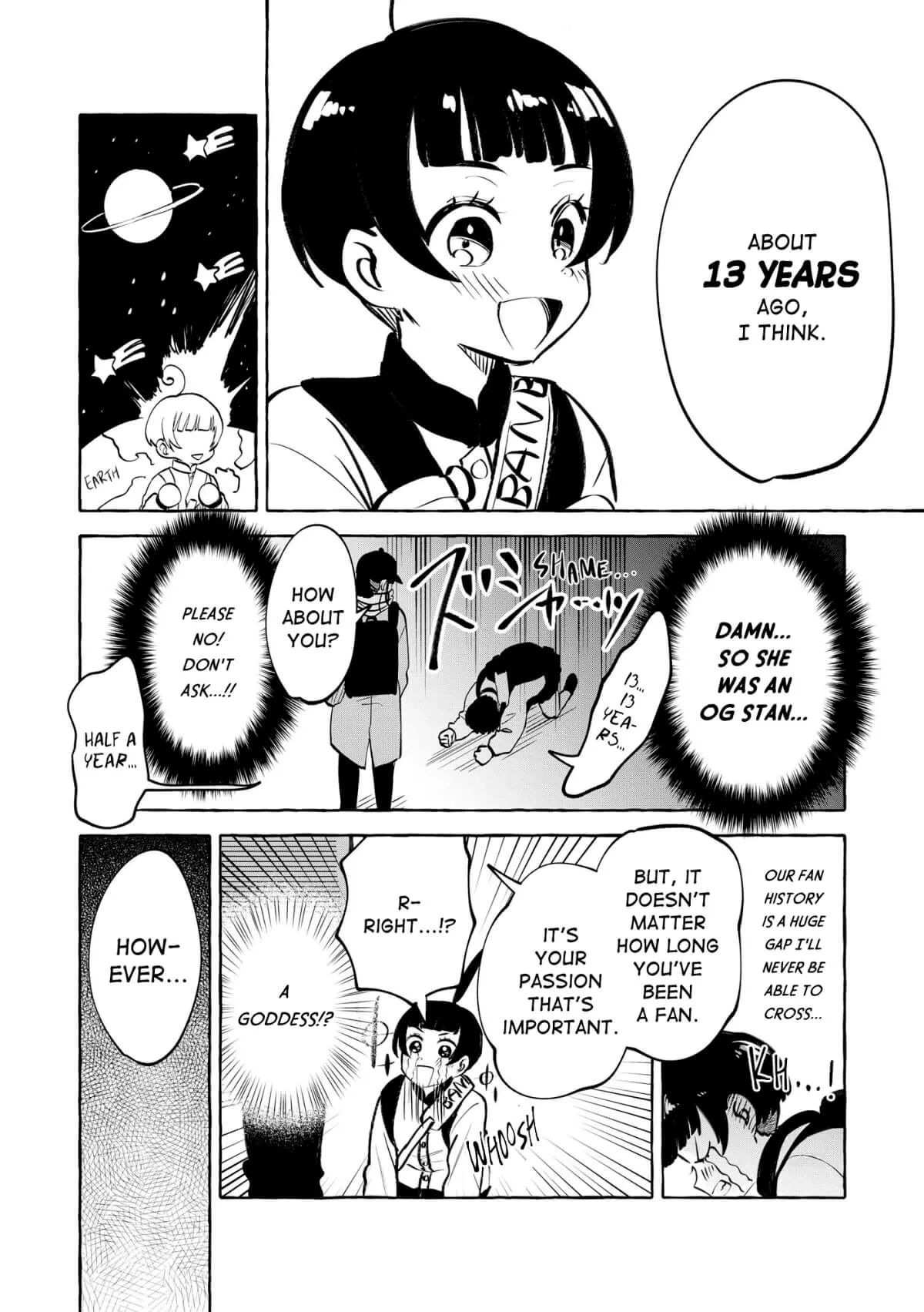 Oni Ure Idol ga Kyou mo Watashi wo Oshitekuru capítulo 12.1, página 5