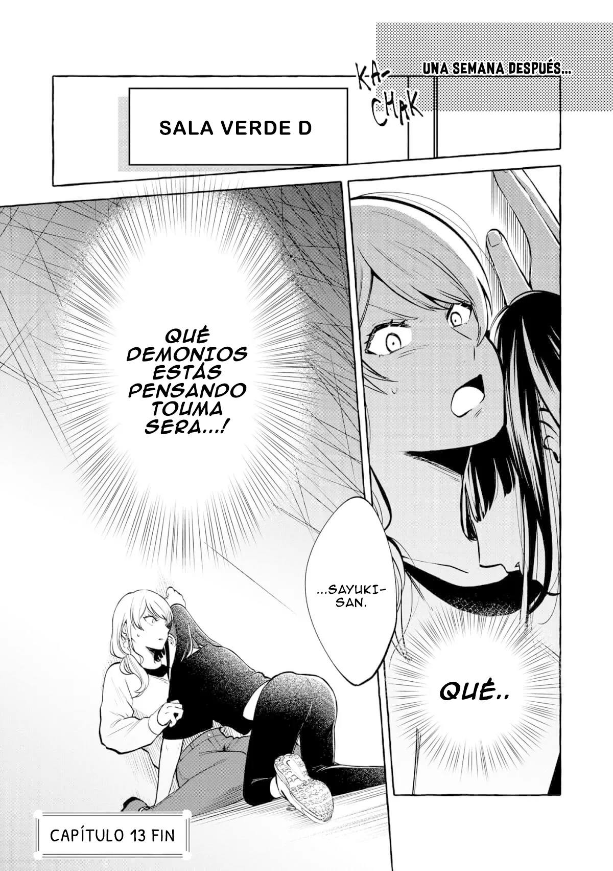 Oni Ure Idol ga Kyou mo Watashi wo Oshitekuru capítulo 13, página 27