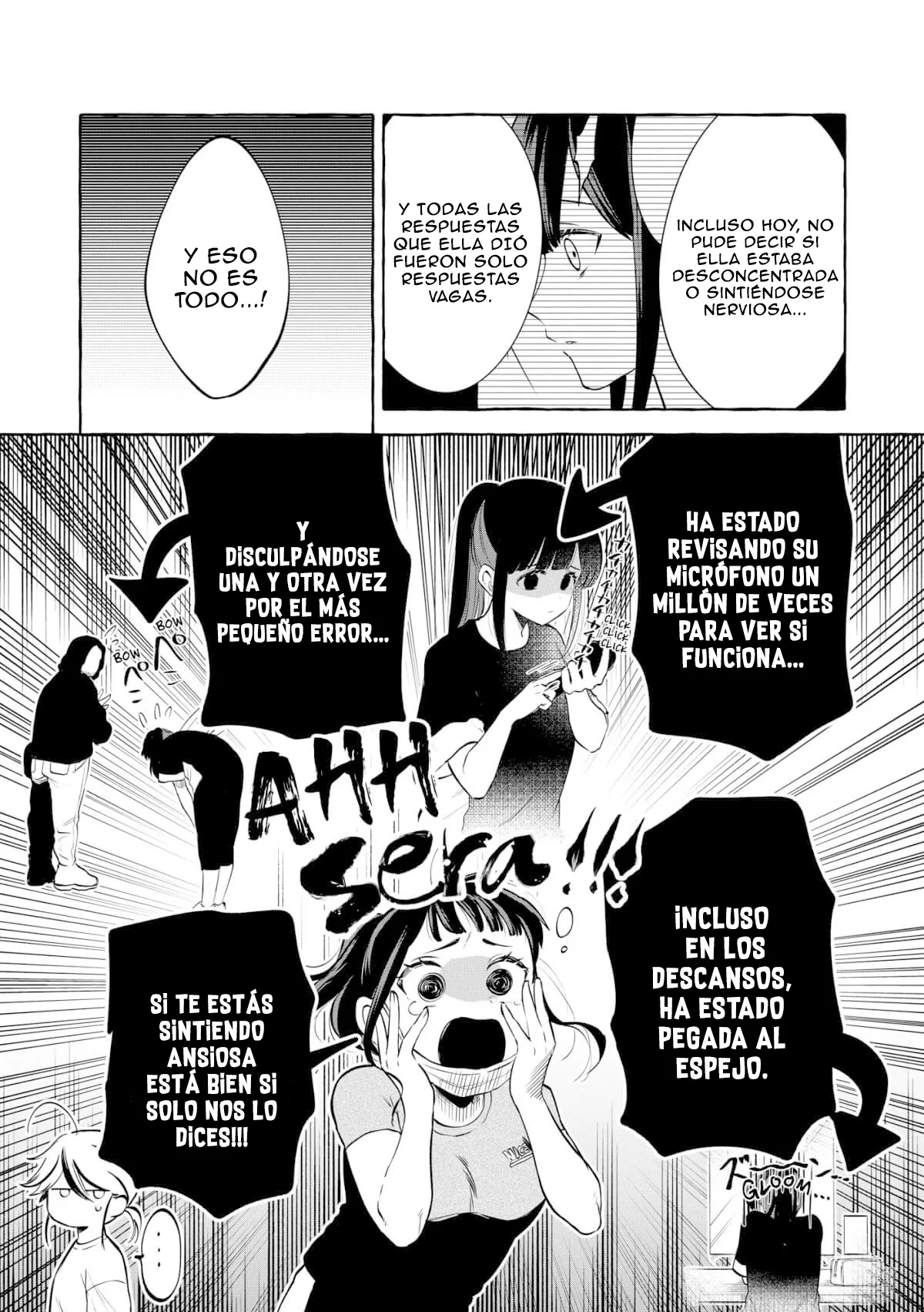 Oni Ure Idol ga Kyou mo Watashi wo Oshitekuru capítulo 15, página 4