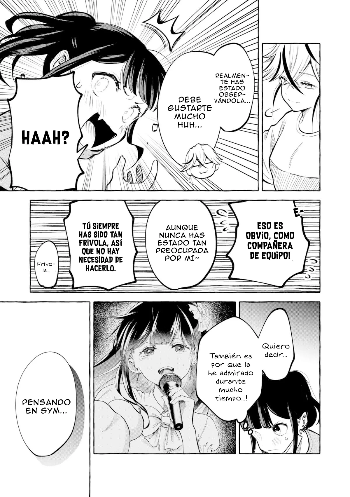 Oni Ure Idol ga Kyou mo Watashi wo Oshitekuru capítulo 15, página 5