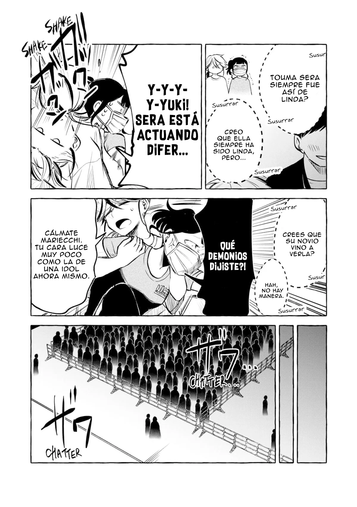 Oni Ure Idol ga Kyou mo Watashi wo Oshitekuru capítulo 15, página 18