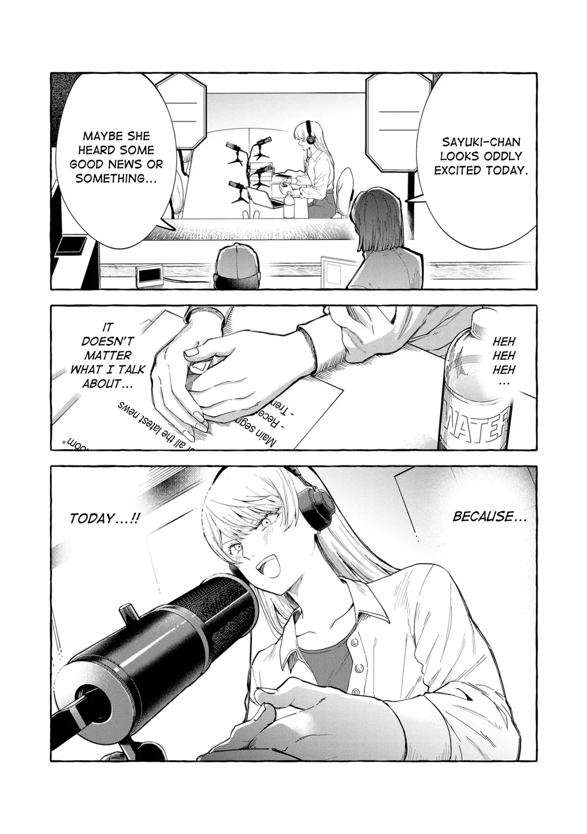 Oni Ure Idol ga Kyou mo Watashi wo Oshitekuru capítulo 2, página 3