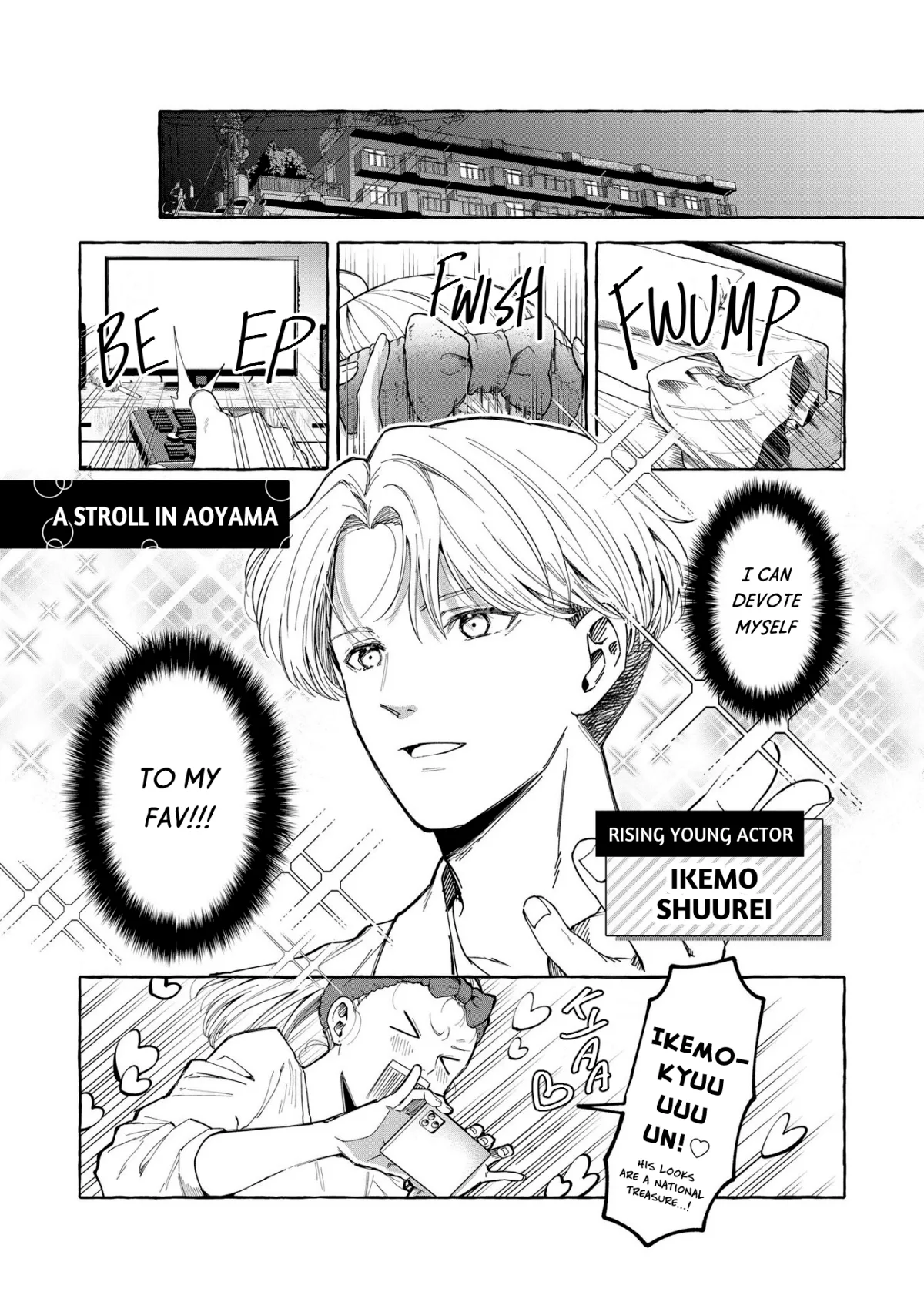 Oni Ure Idol ga Kyou mo Watashi wo Oshitekuru capítulo 2, página 4