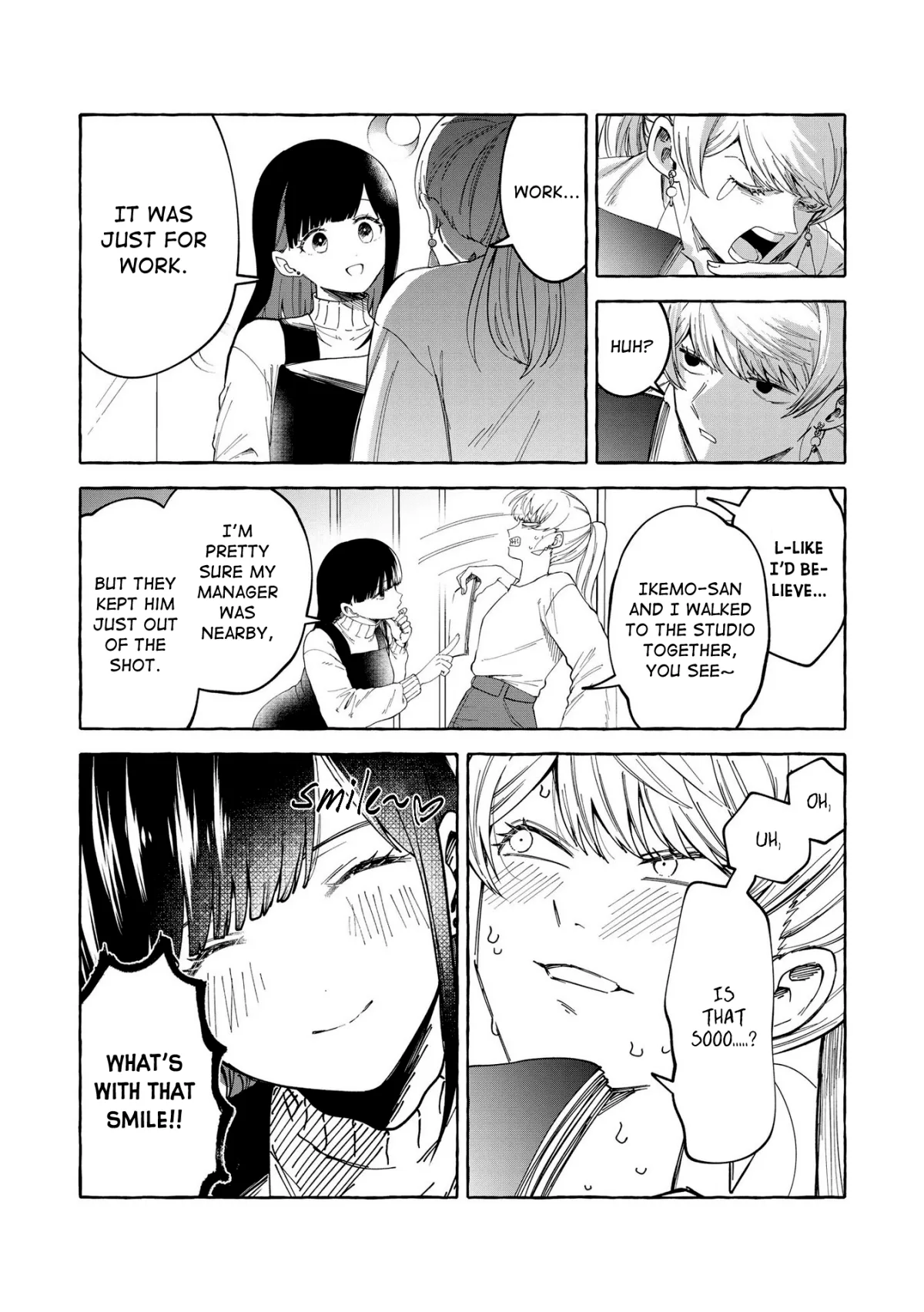 Oni Ure Idol ga Kyou mo Watashi wo Oshitekuru capítulo 2, página 13