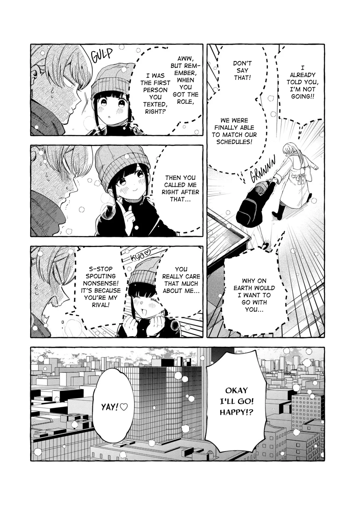 Oni Ure Idol ga Kyou mo Watashi wo Oshitekuru capítulo 5, página 9