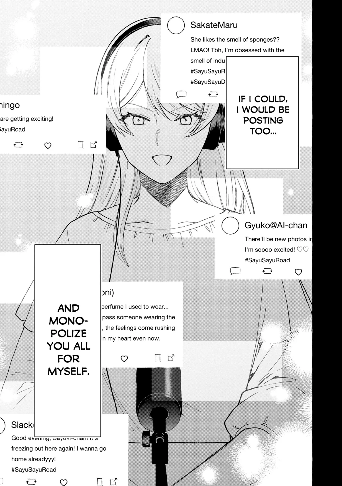 Oni Ure Idol ga Kyou mo Watashi wo Oshitekuru capítulo 6, página 9