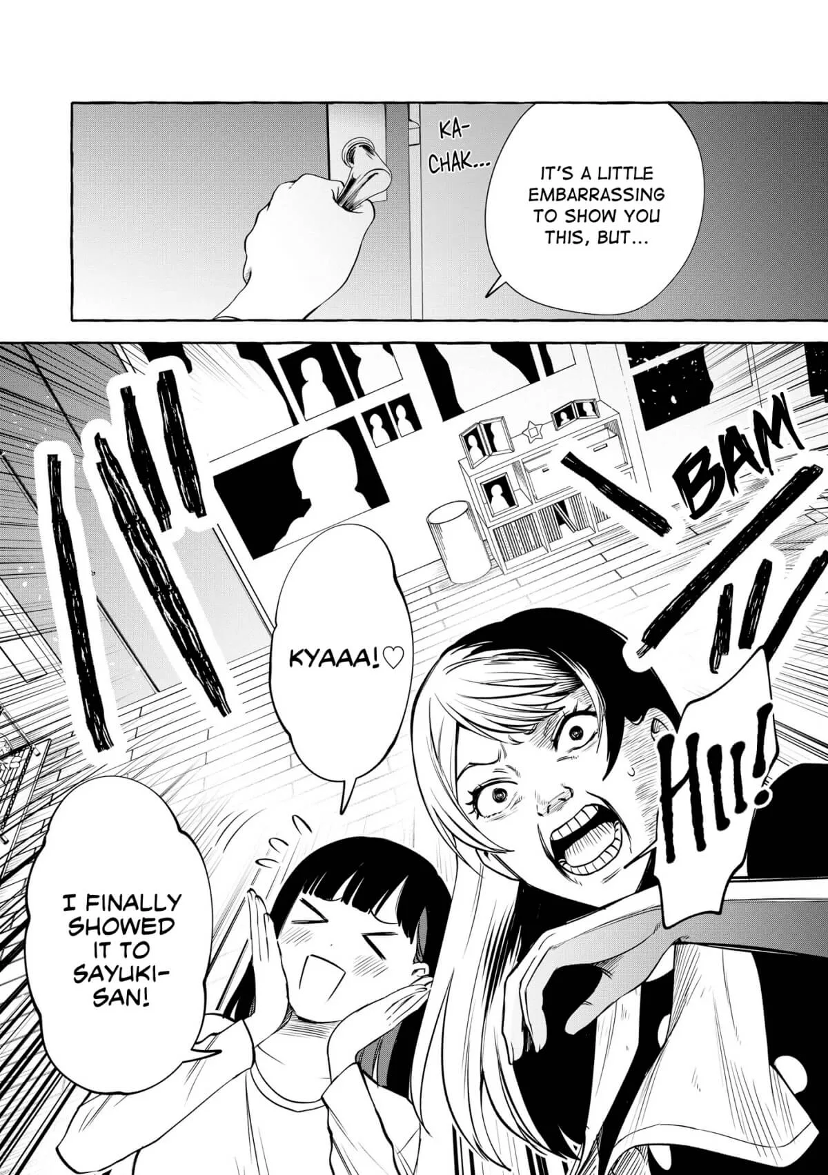 Oni Ure Idol ga Kyou mo Watashi wo Oshitekuru capítulo 8, página 12