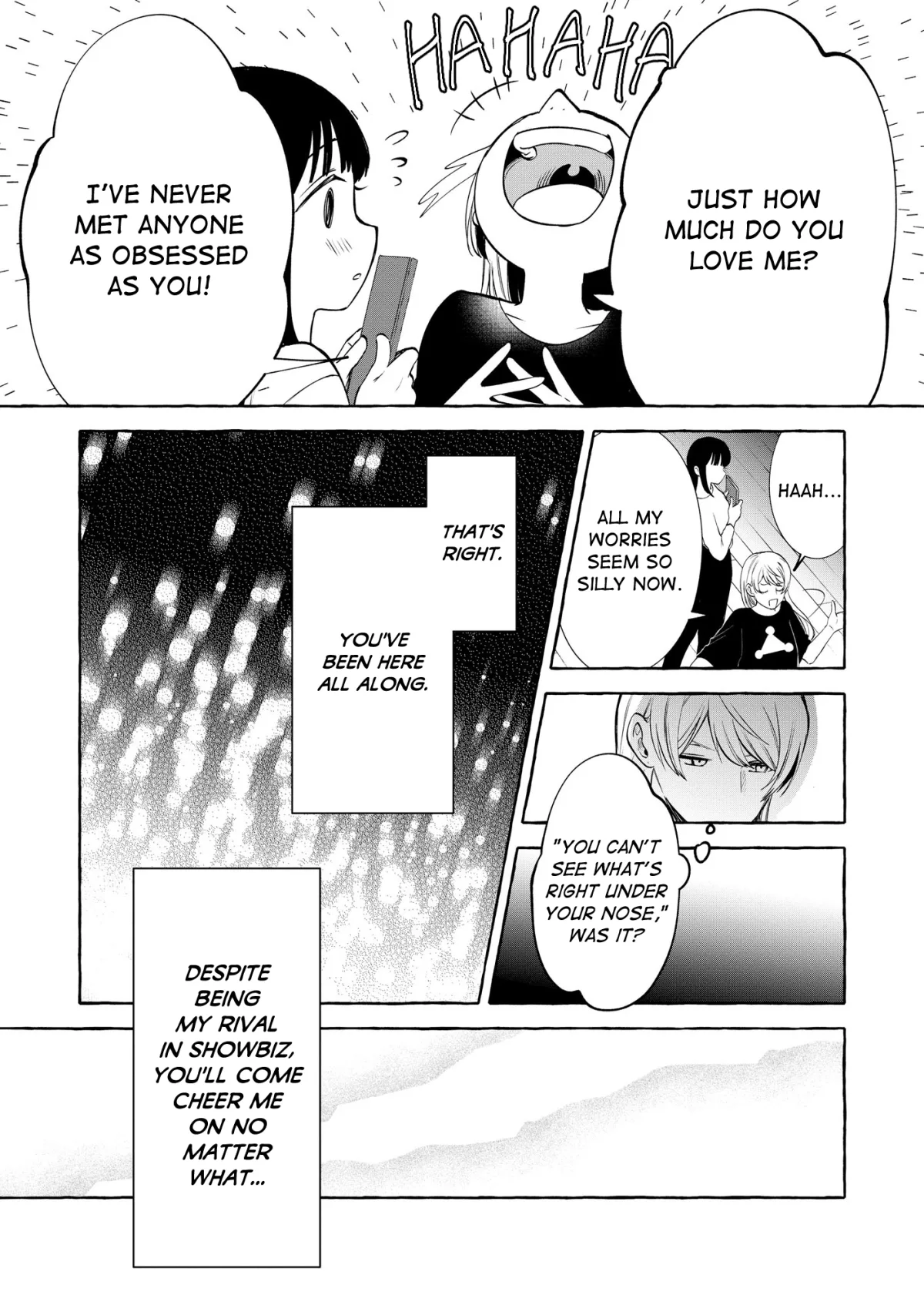 Oni Ure Idol ga Kyou mo Watashi wo Oshitekuru capítulo 8, página 19