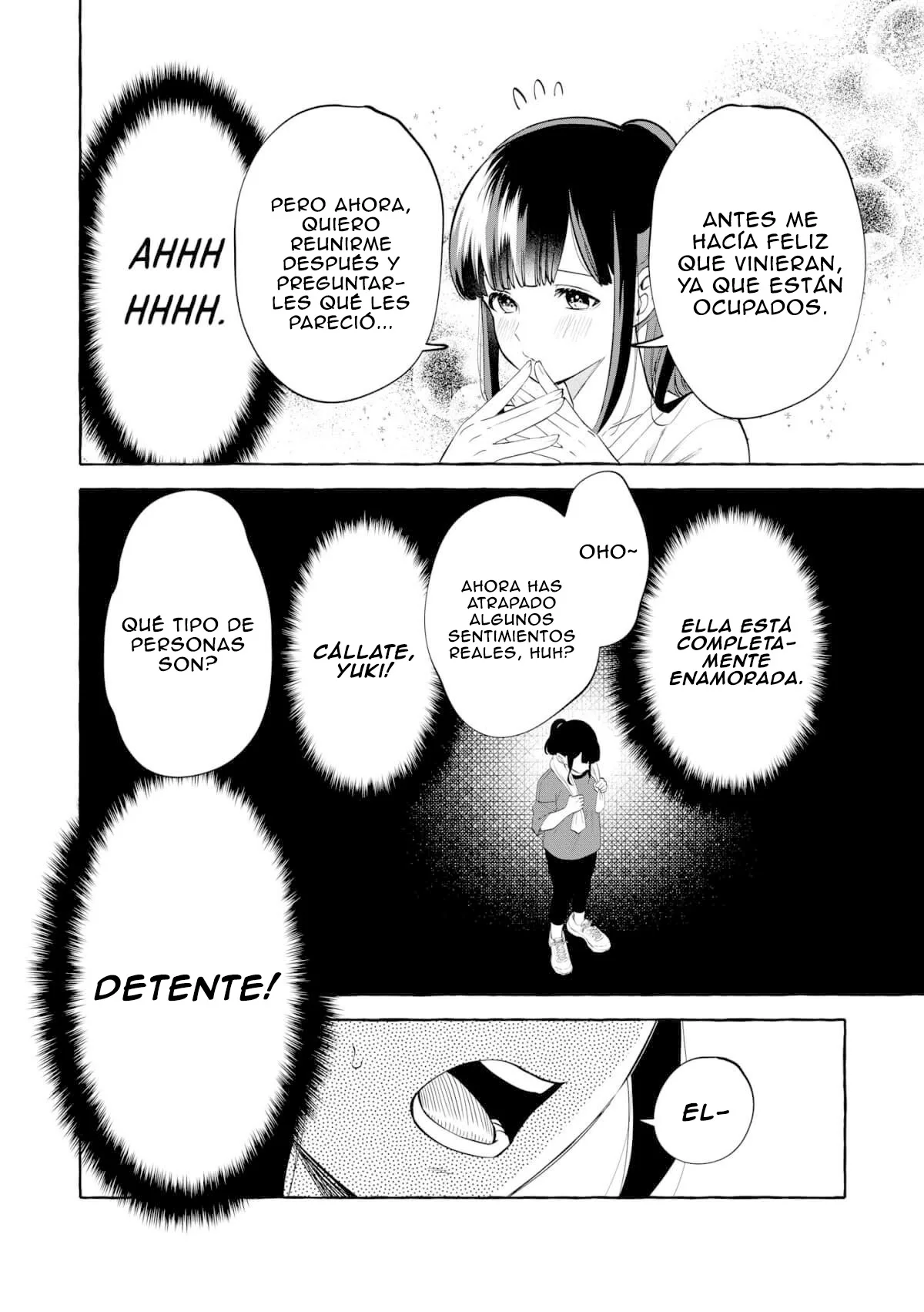 Oni Ure Idol ga Kyou mo Watashi wo Oshitekuru capítulo 9, página 8