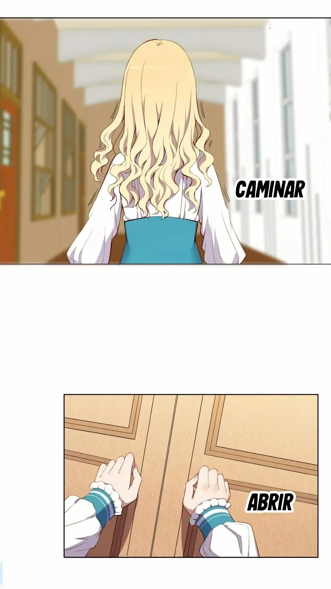 ¡Por favor acosame, señorita villana! capítulo 1, página 3
