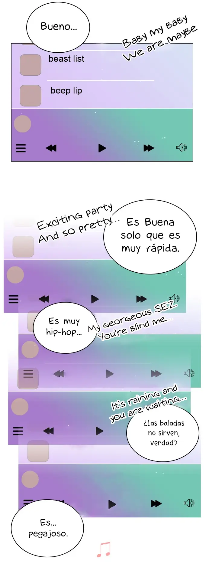 Secret Playlist capítulo 14, página 23