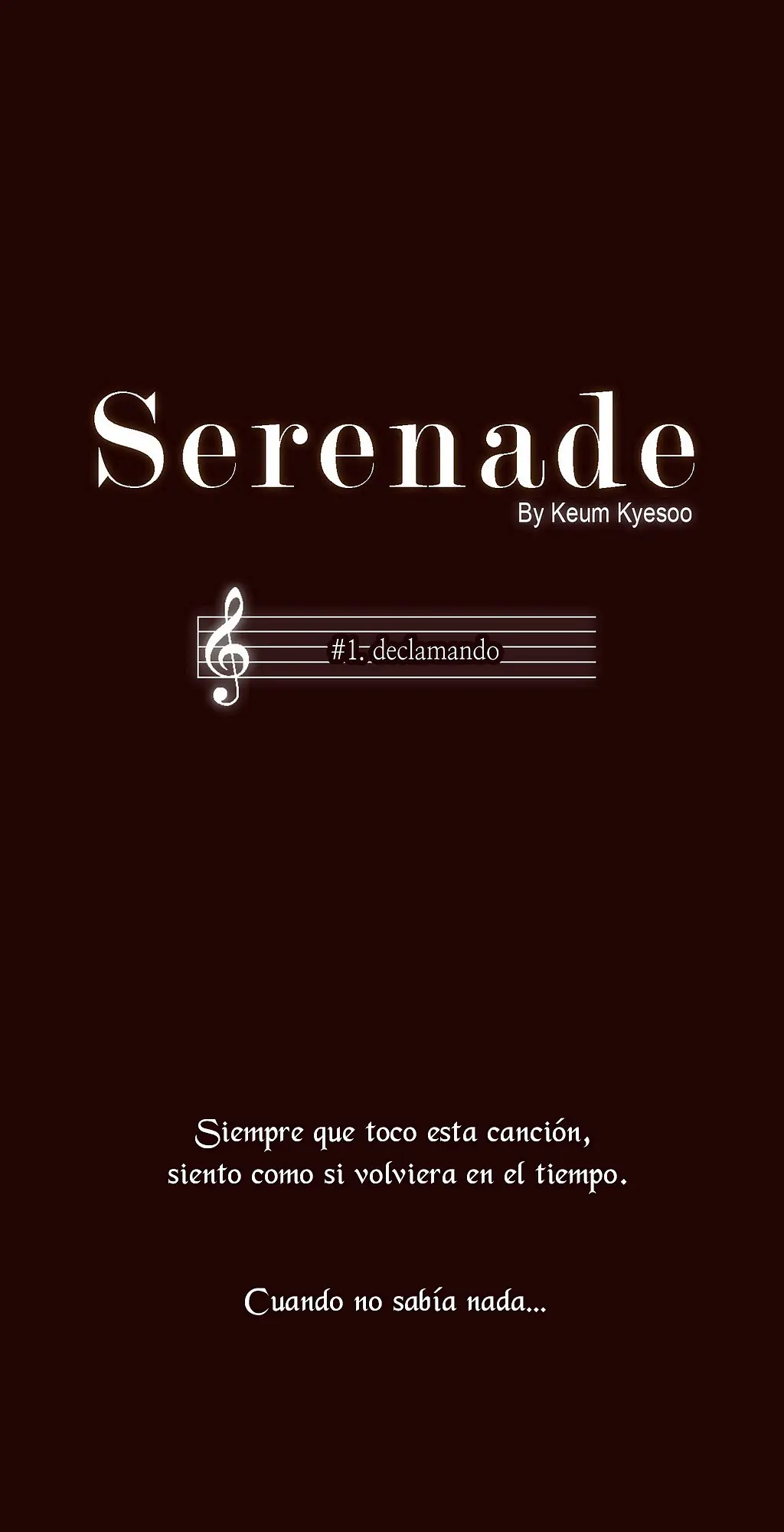 Serenade capítulo 1, página 2