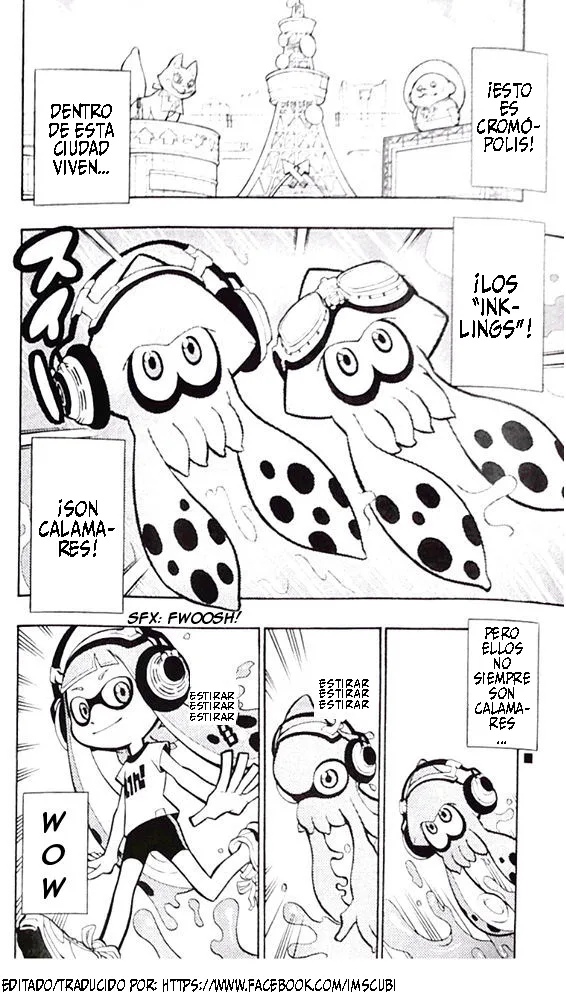 Splatoon capítulo 0, página 1