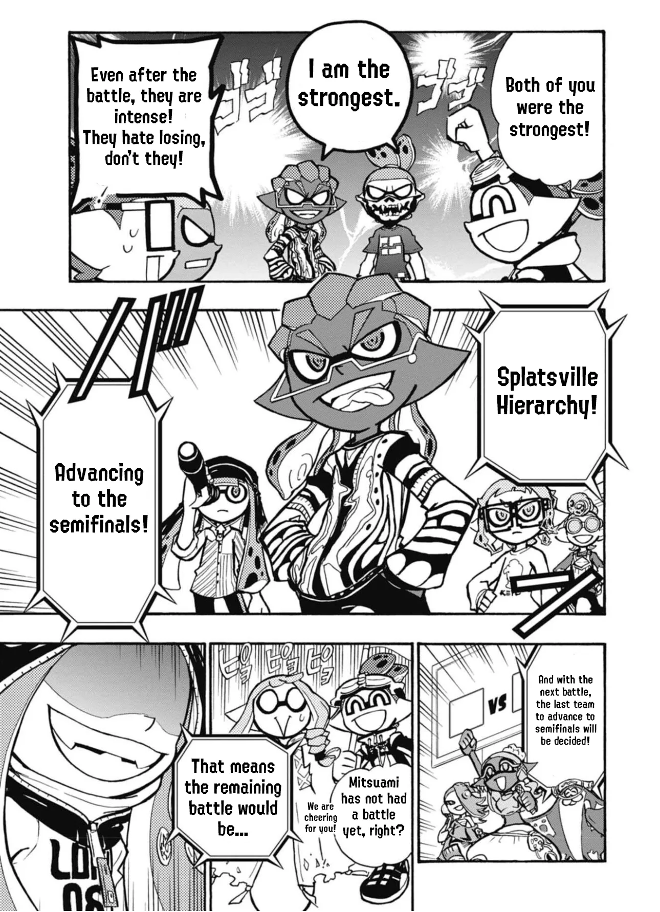 Splatoon capítulo 106, página 21