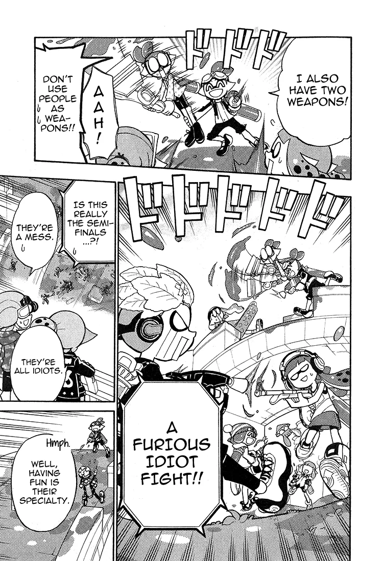 Splatoon capítulo 18, página 27