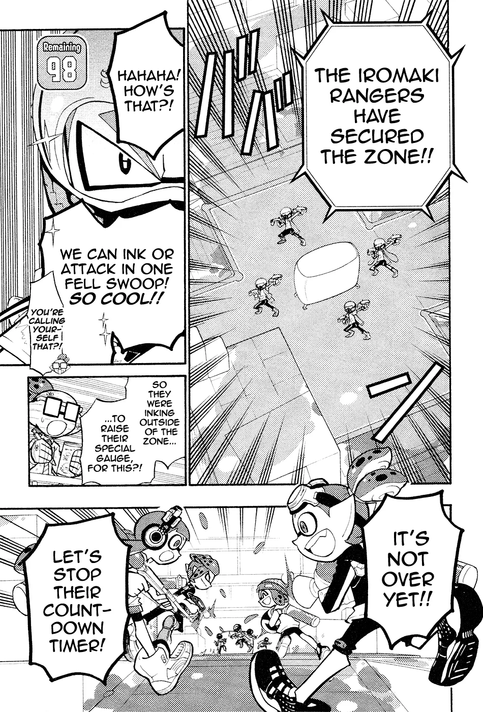 Splatoon capítulo 36, página 15