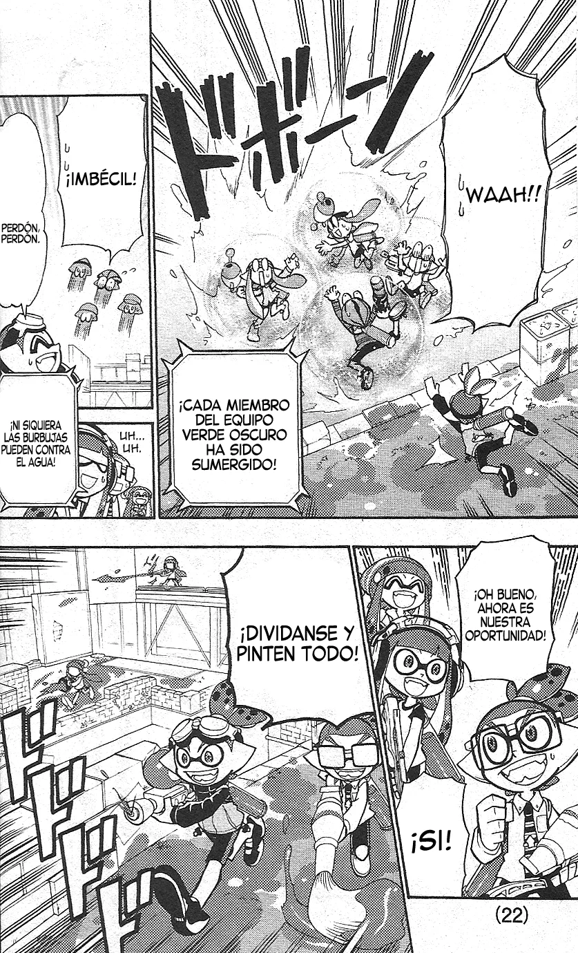 Splatoon capítulo 4.5, página 21