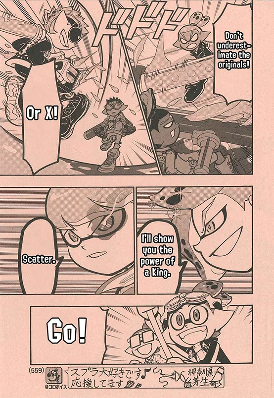 Splatoon capítulo 58, página 19