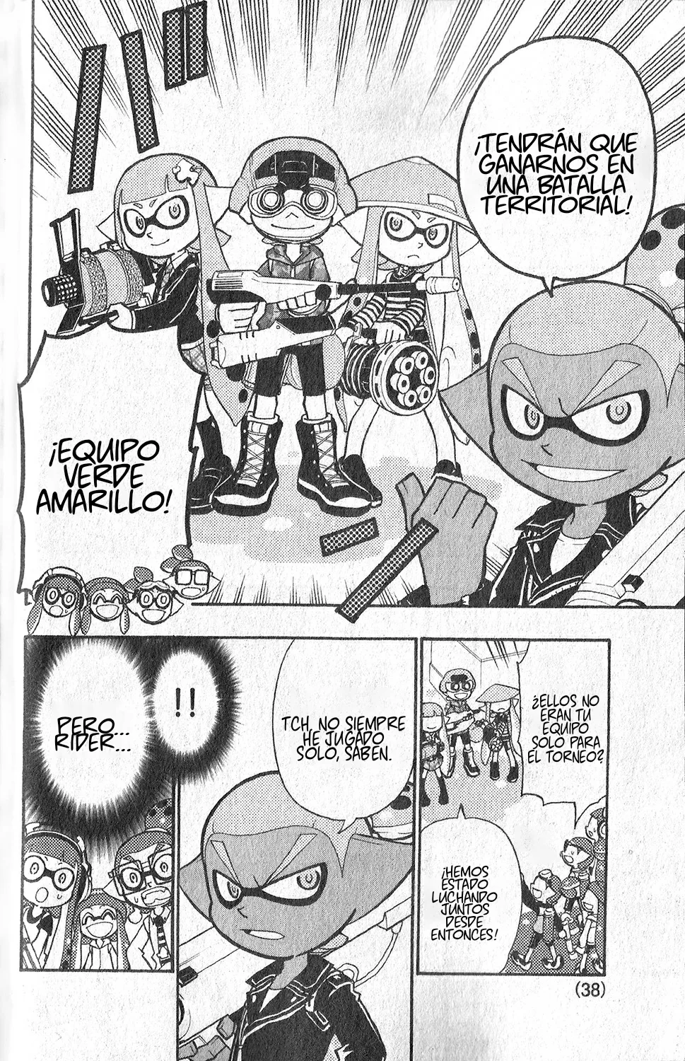 Splatoon capítulo 6, página 15
