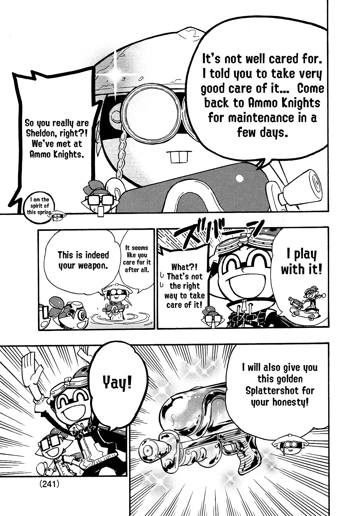 Splatoon capítulo 78, página 22