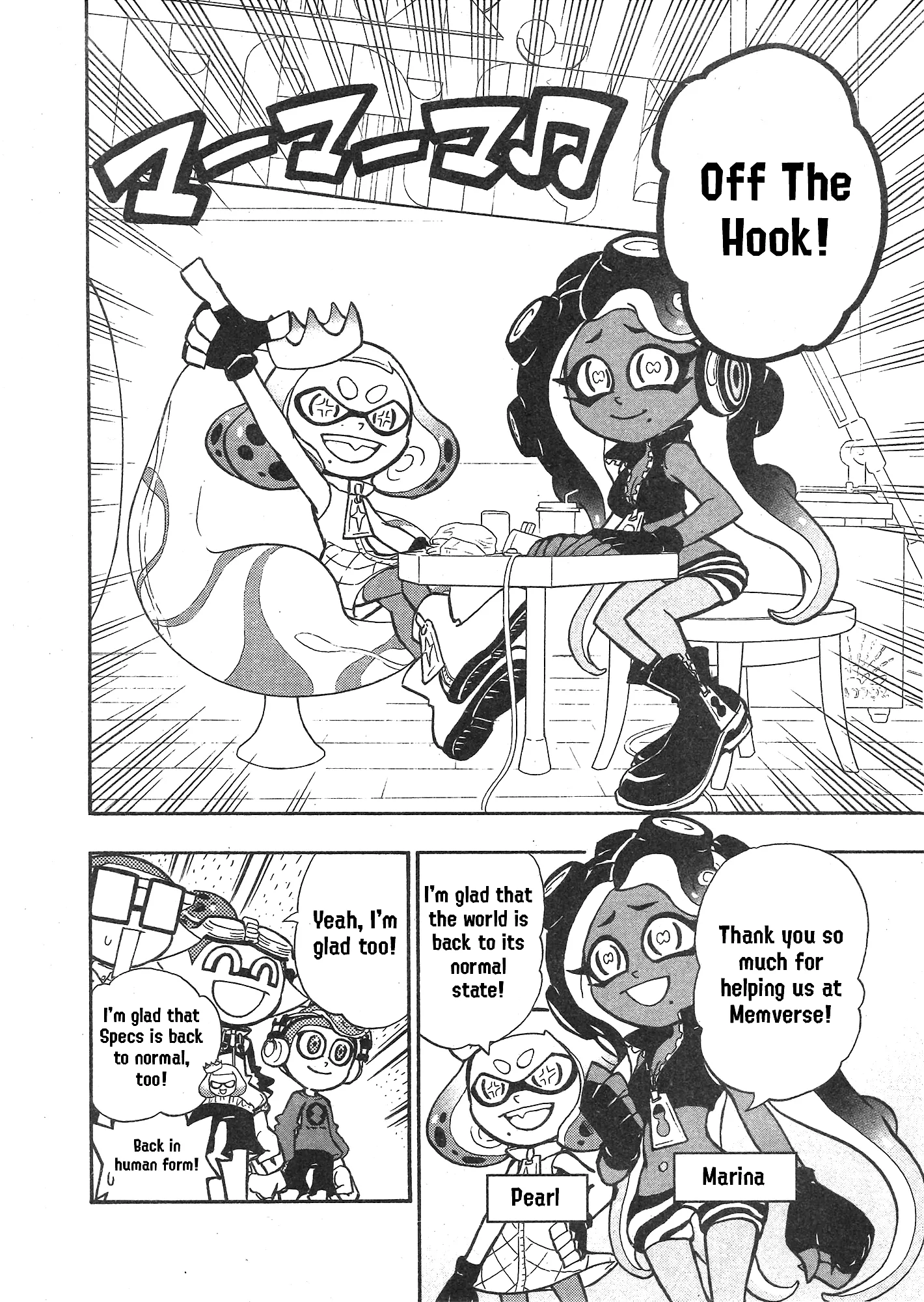 Splatoon capítulo 89, página 4