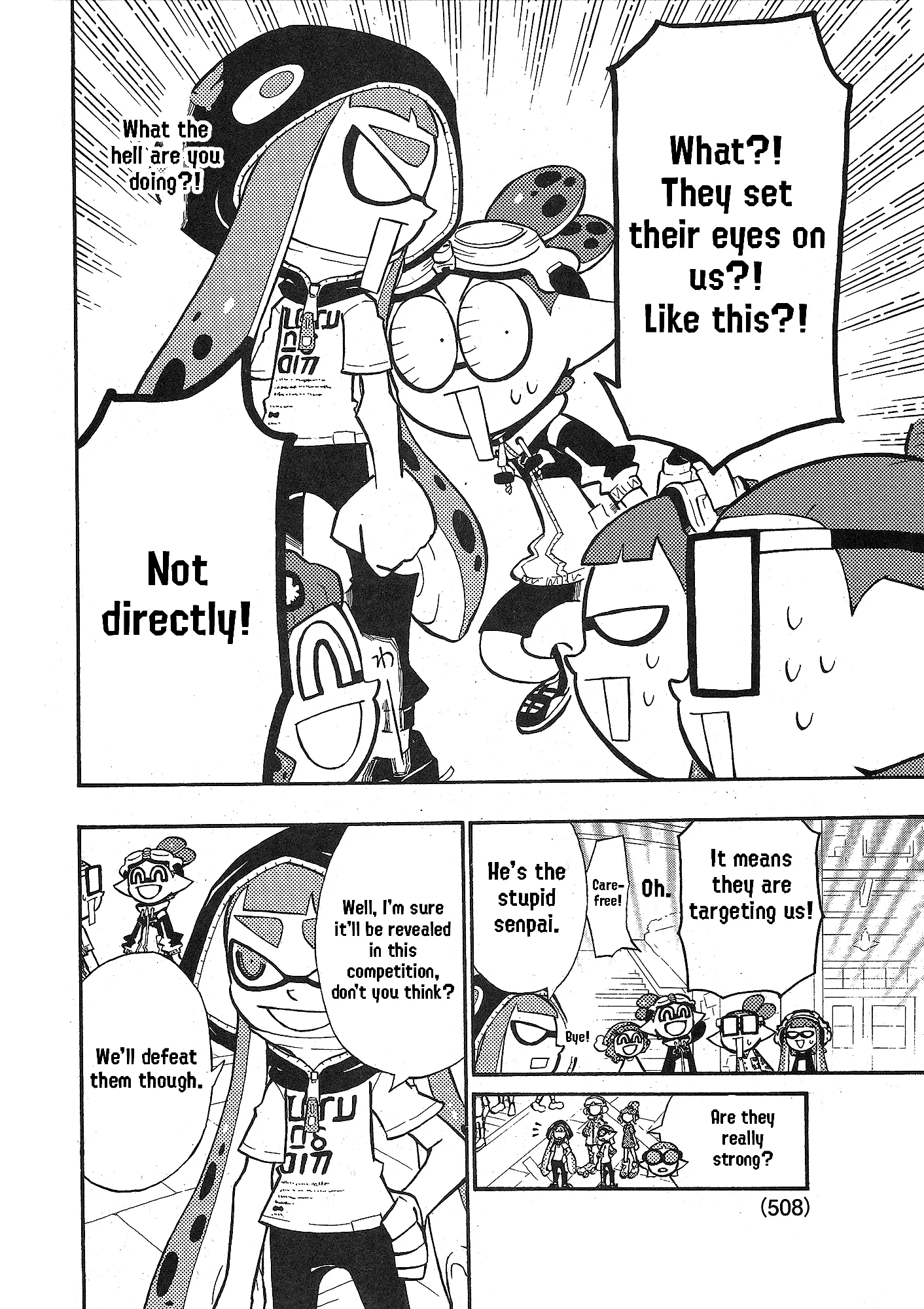 Splatoon capítulo 92, página 4