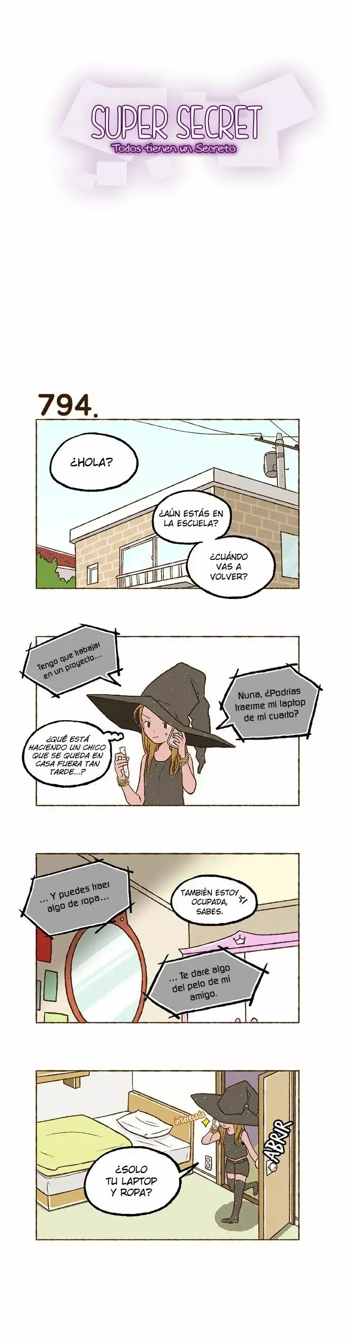Super Secret capítulo 56, página 3