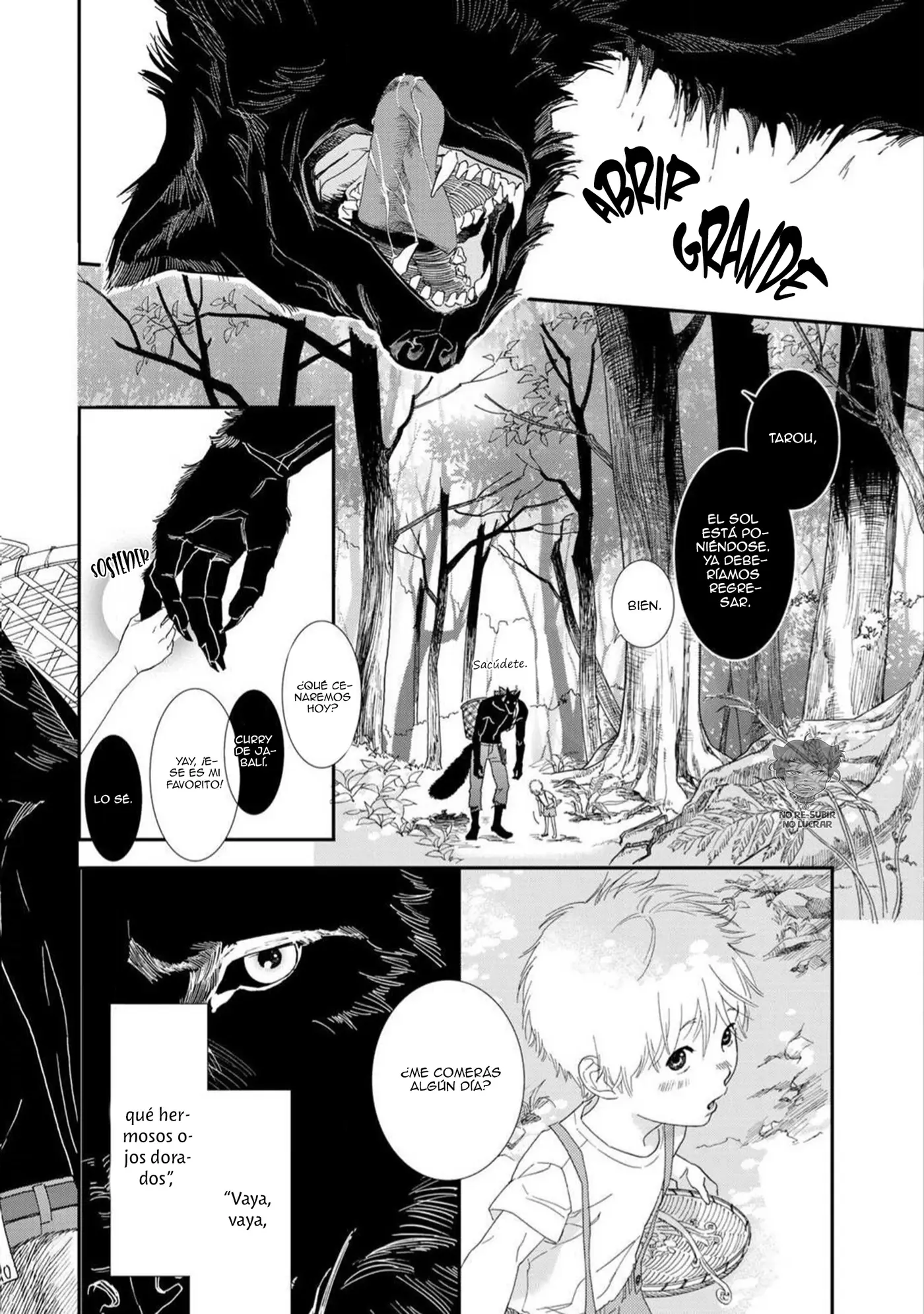 Tabenai No? Ookami-san capítulo 1, página 13