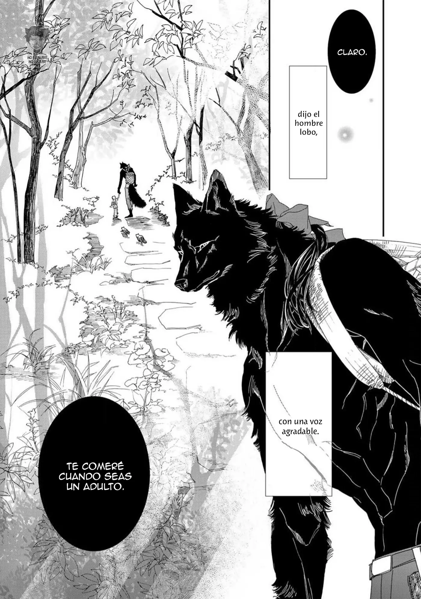 Tabenai No? Ookami-san capítulo 1, página 14
