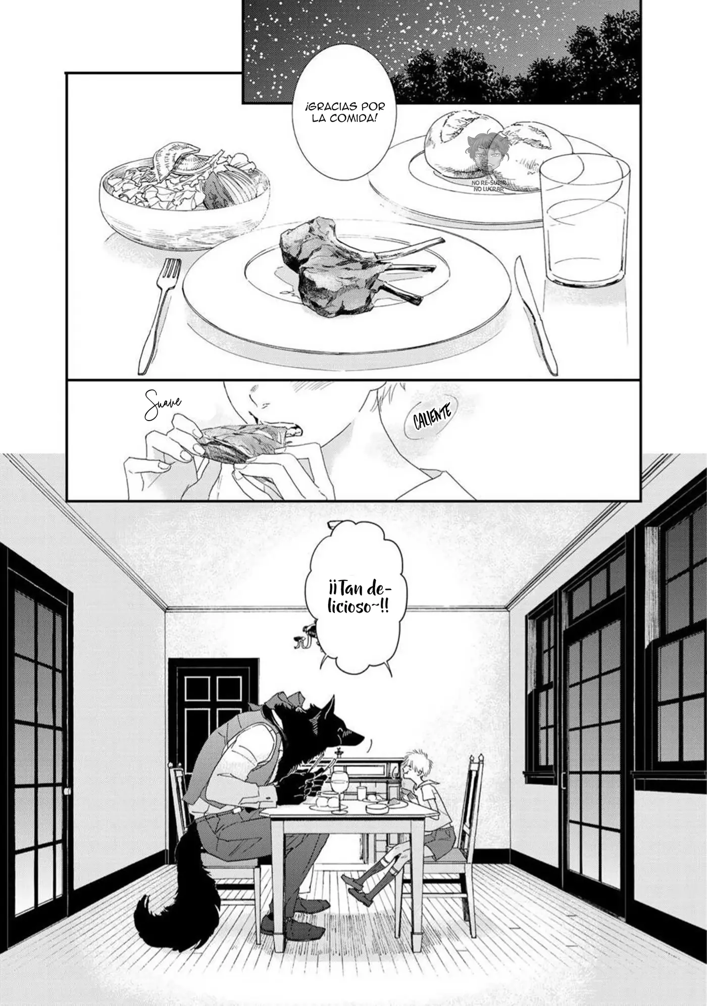 Tabenai No? Ookami-san capítulo 1, página 24