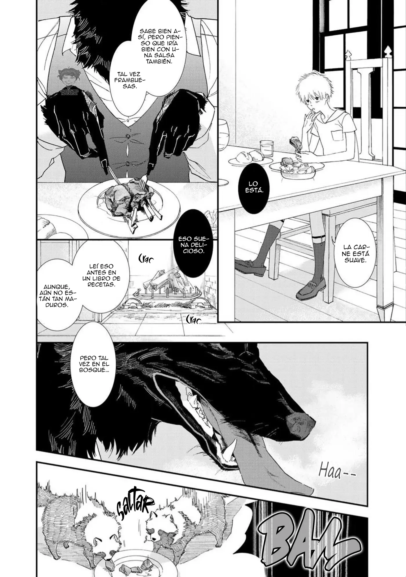 Tabenai No? Ookami-san capítulo 1, página 25