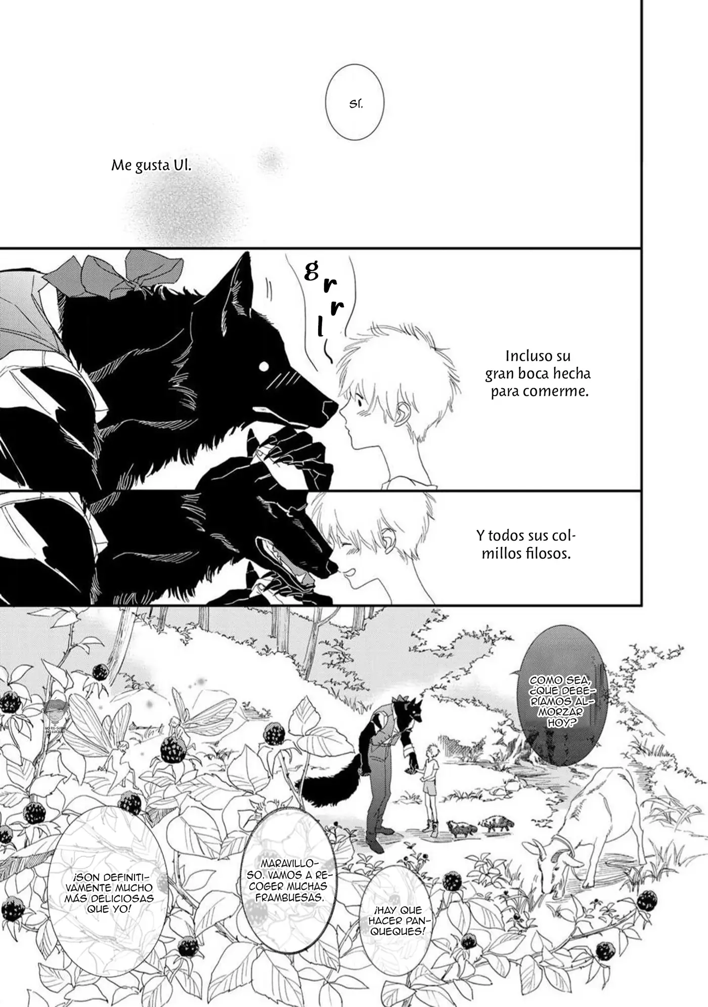 Tabenai No? Ookami-san capítulo 1, página 40