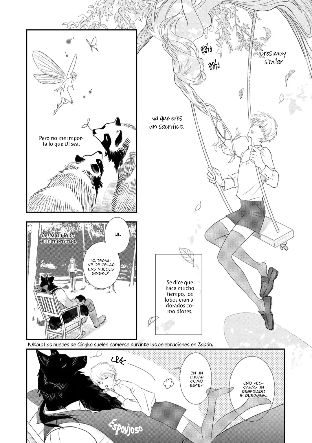 Tabenai No? Ookami-san capítulo 3, página 37