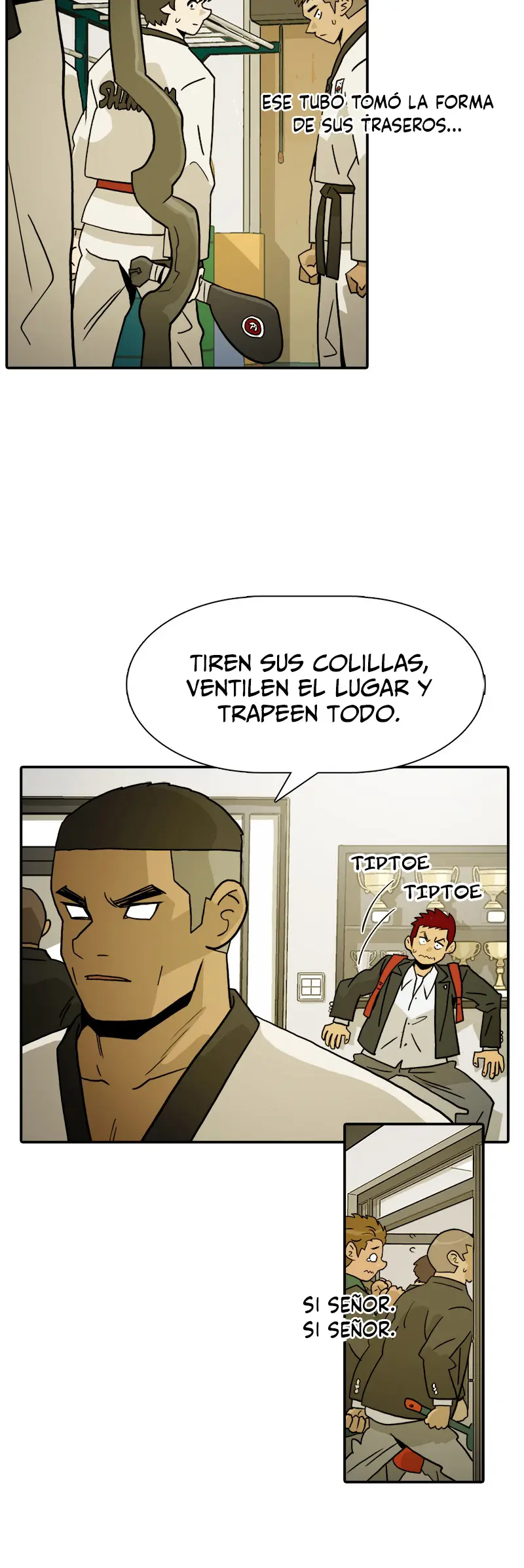 Taekwondo Kid capítulo 1, página 114