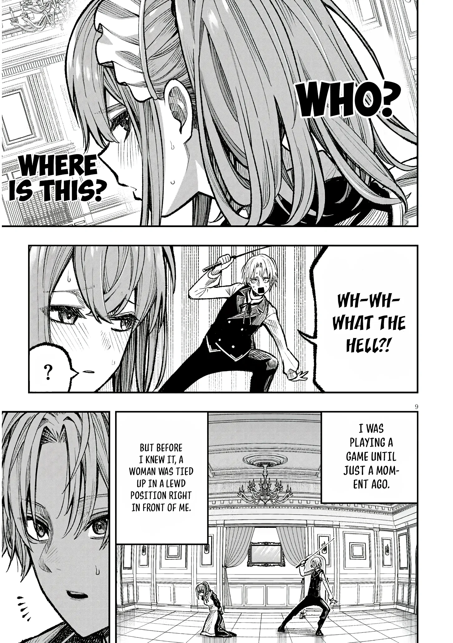 Taida na Akujoku Kizoku ni Tensei shita Ore, Scenario wo Bukkowashitara Kikakugai no Maryoku de Saikyou ni Natta capítulo 1, página 9