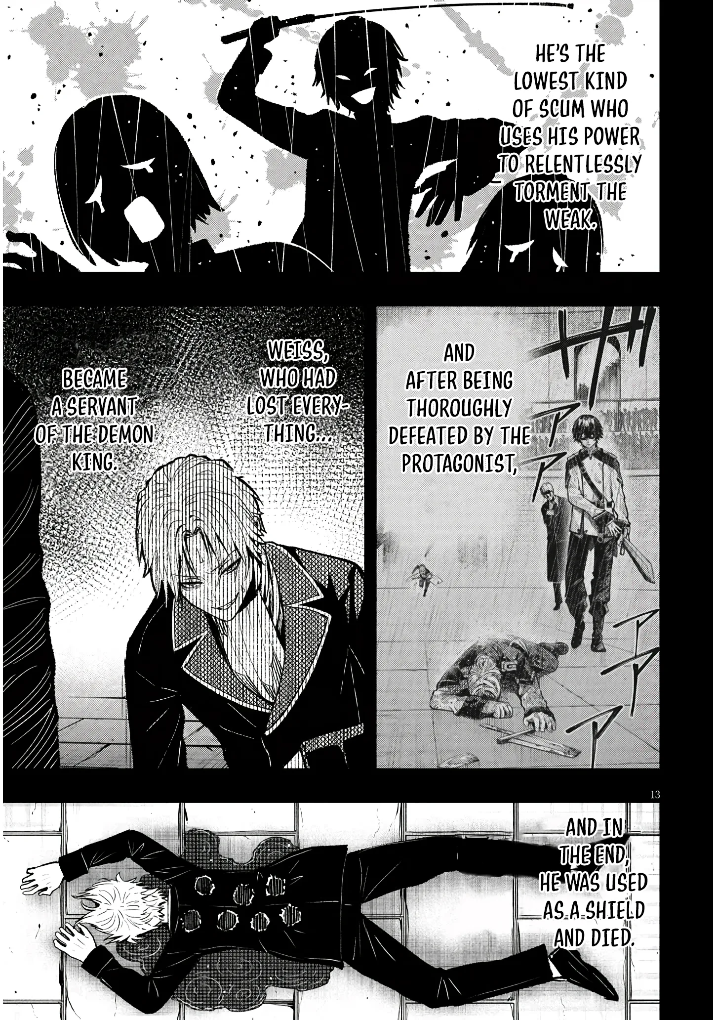 Taida na Akujoku Kizoku ni Tensei shita Ore, Scenario wo Bukkowashitara Kikakugai no Maryoku de Saikyou ni Natta capítulo 1, página 13