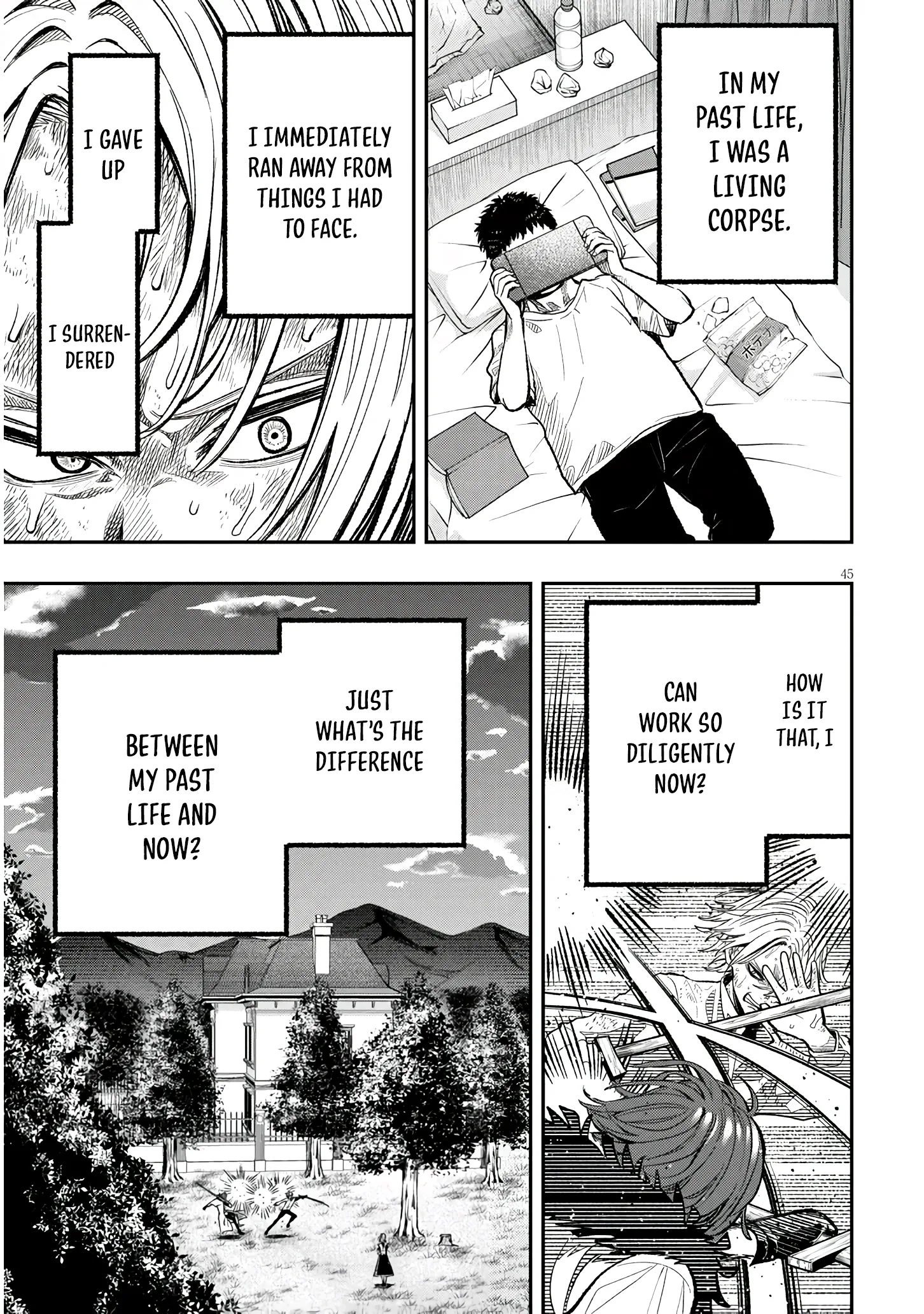 Taida na Akujoku Kizoku ni Tensei shita Ore, Scenario wo Bukkowashitara Kikakugai no Maryoku de Saikyou ni Natta capítulo 1, página 45
