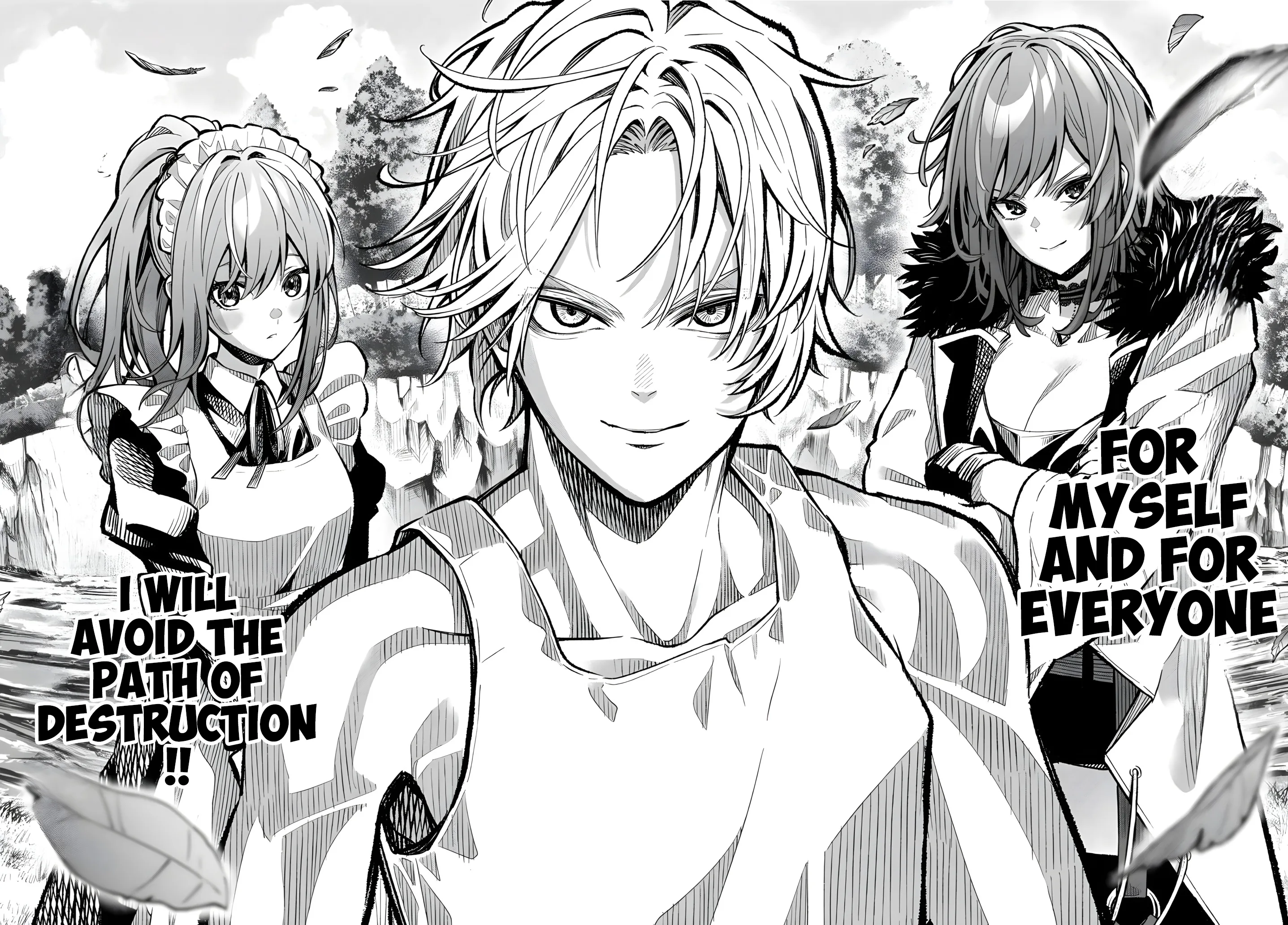 Taida na Akujoku Kizoku ni Tensei shita Ore, Scenario wo Bukkowashitara Kikakugai no Maryoku de Saikyou ni Natta capítulo 1, página 54